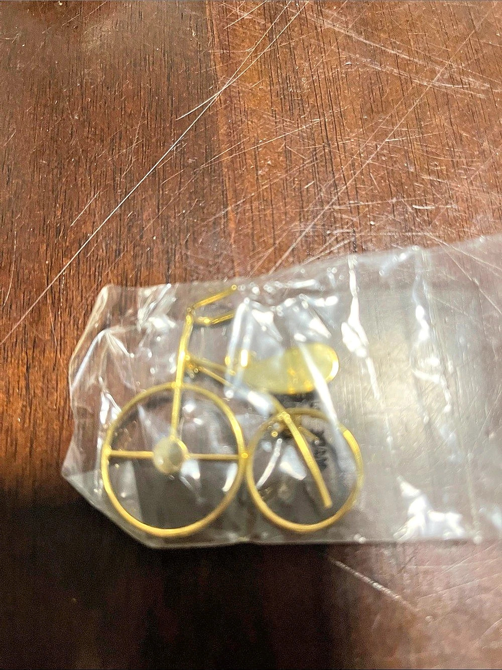 Bicycle necklace, new hand bag